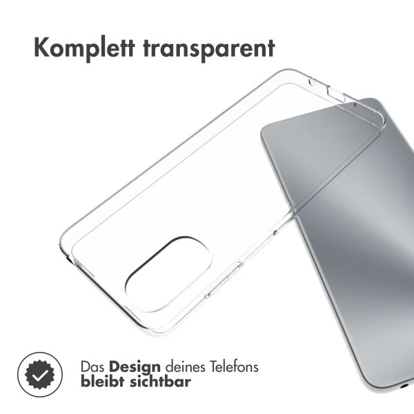 Accezz Clear TPU Backcover Motorola Moto E32 / E32s - Transparent