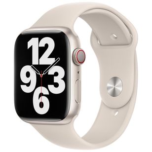 Apple Sport Armband für  Apple Watch | 38/40/41/42 mm - Größe S/M/L - Starlight