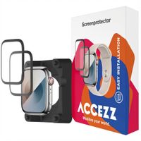Accezz 2x Displayschutzfolie mit Applikator für die Apple Watch Series 10 / 11 / 12 - 46 mm