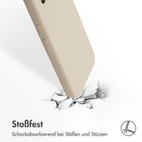 Accezz Liquid Silikoncase Google Pixel 9A - Stone