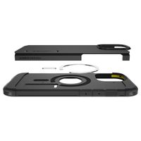 Spigen Tough Armor Backcover MagSafe Apple iPhone 16 Pro - Schwarz