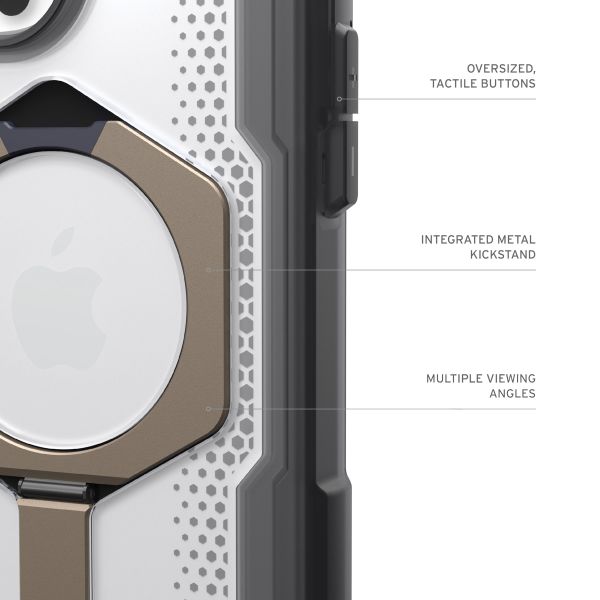 UAG Plasma XTE Back Cover MagSafe Apple iPhone 16 Pro - Ash / Titanium