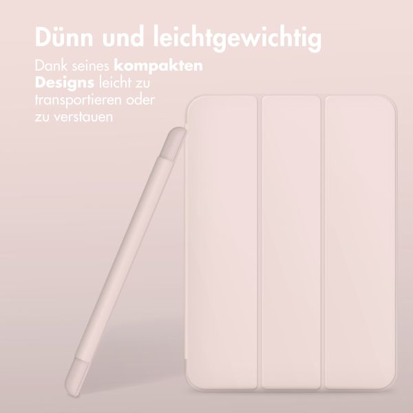 Accezz Smarte Klapphülle aus Silikon Apple iPad Air 13 Zoll (2026) M4 / (2025) M3 / (2024) M2 - Rosa