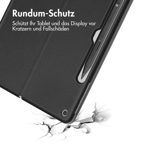 Accezz Trifold Klapphülle Microsoft Surface Pro 12 - Schwarz