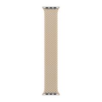 Apple Geflochtenes Solo Loop für  Apple Watch | 38/40/41/42 mm - Größe 7 - Beige