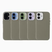 Accezz Mesh Backcover mit MagSafe Apple iPhone 17 - Dunkelgrau