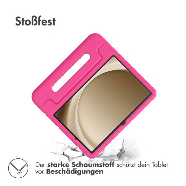 Accezz SchutzHülle mit Handgriff kindersicher Samsung Galaxy Tab A11 Plus / A9 Plus - Rosa