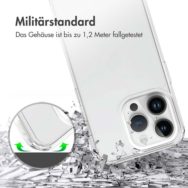 Accezz Xtreme Impact Case Apple iPhone 15 Pro - Transparent