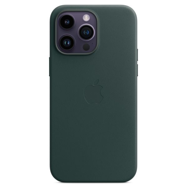 Apple Leder-Case MagSafe Apple iPhone 14 Pro Max - Forest Green