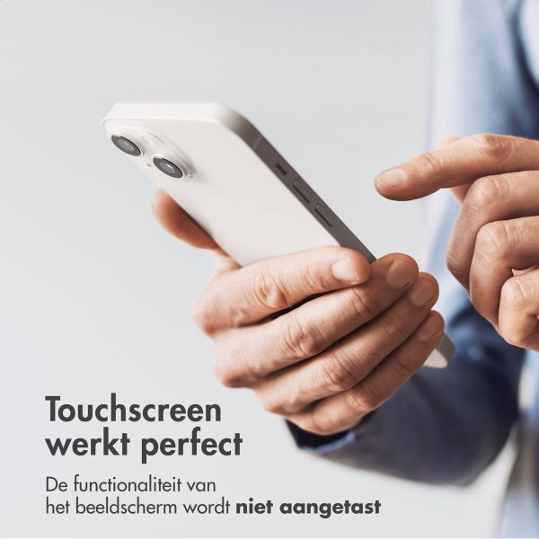 Accezz Gehärteter Glas-Schutz + Applikator Apple iPhone 18 Pro / 17 Pro