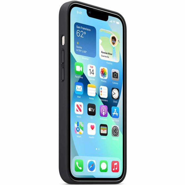 Apple Leder-Case MagSafe Apple iPhone 13 - Midnight