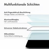 Accezz Gehärtetes Glas Displayschutz mit Applikator - 2-Pack Apple iPhone 17 Pro Max