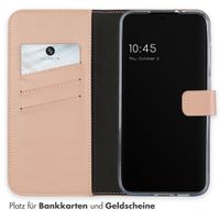 Selencia Echtleder Klapphülle Samsung Galaxy S24 FE - Dusty Pink