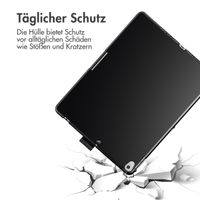 Accezz 360 Slim Tastatur Bookcase QWERTY Apple iPad 9 (2021) 10.2 Zoll / iPad 8 (2020) 10.2 Zoll / iPad 7 (2019) 10.2 Zoll - QWERTY / NL - Schwarz