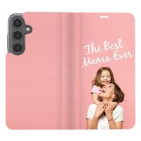 Gestalte deine eigene Compact Gel Klapphülle Samsung Galaxy S25 Plus - Weiß