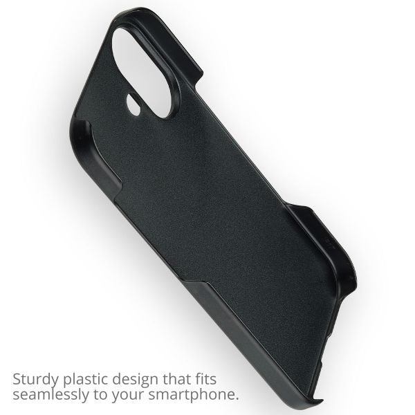 Gestalte deine eigene Hardcase Hülle Apple iPhone 17 - Schwarz