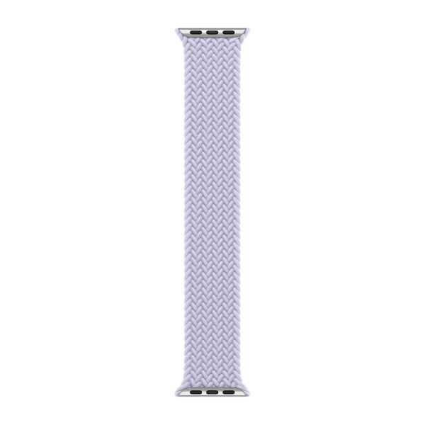 Apple Geflochtenes Solo Loop für  Apple Watch | 38/40/41/42 mm - Größe 1 - Purple Fog