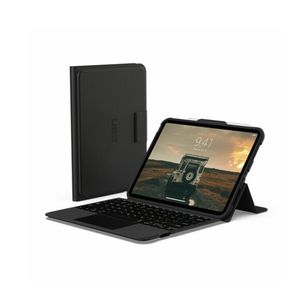 UAG Bluetooth-Tastatur Klapphülle mit Trackpad in fabrikverpackung für das Apple iPad 11 (2025) 11 Zoll A16  / iPad 10 (2022) 10.9 Zoll - QWERTY / UK - Schwarz