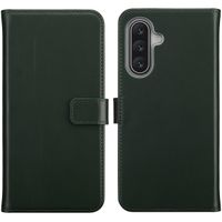 Selencia Echtleder Klapphülle Samsung Galaxy A18 (4G) / A17 (4G/5G) - Grün