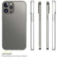 Accezz Clear TPU Backcover Apple iPhone 13 Pro Max - Transparent