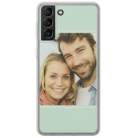 Gestalte deine eigene Clear Case Samsung Galaxy S21 Plus - Transparent