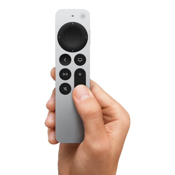 Apple Siri Remote 3. Generation - Fernbedienung für Apple TV - Silber