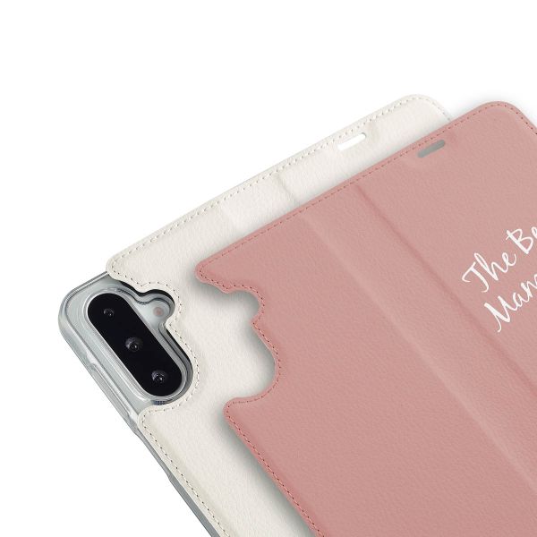 Gestalte deine eigene Compact Gel Klapphülle Samsung Galaxy A26 - Weiß
