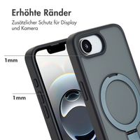 Accezz Ring Stand Backcover mit MagSafe Apple iPhone 17e / 16e - Schwarz