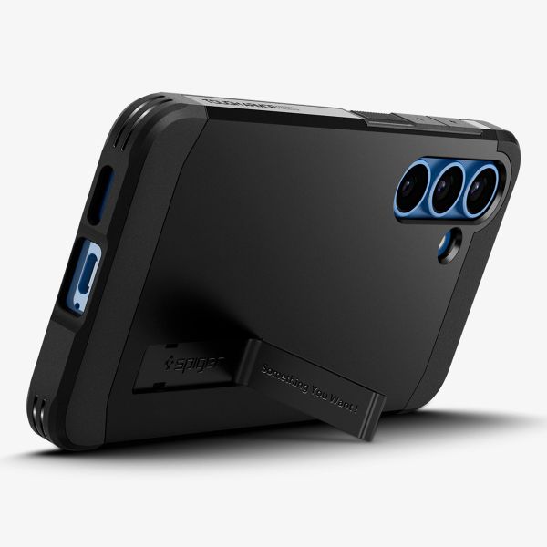Spigen Tough Armor Backcover MagSafe Samsung Galaxy S25 Plus - Schwarz