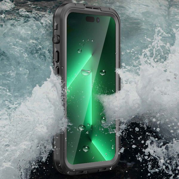 Redpepper Dot Plus Waterproof Case für das Apple iPhone 14 Pro Max - Schwarz