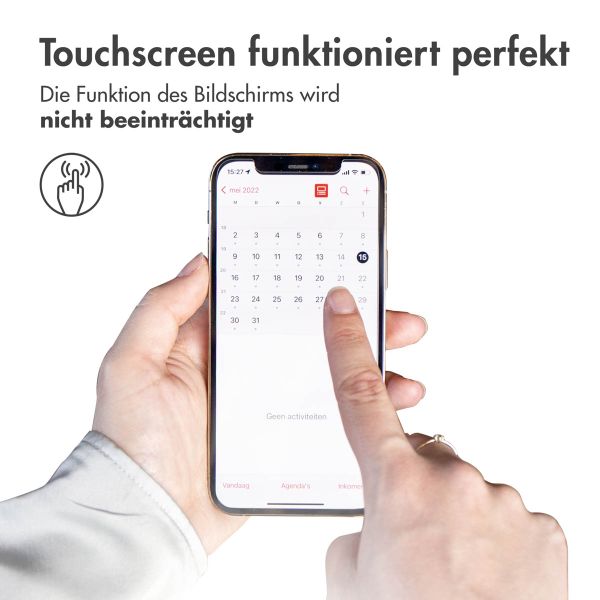 Accezz Full Cover Screen Protector aus gehärtetem Glas Xiaomi Redmi Note 15 Pro (4G)