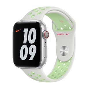 Apple Nike Sport Armband für  Apple Watch | 44/45/46/49 mm - Größe S/M/L - Spruce Aura / Vapor Green