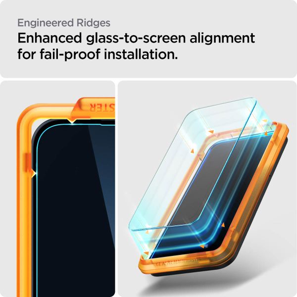 Spigen GLAStR Fit Displayschutzfolie 2er-Pack + Applicator Nothing Phone (2a) / (2a) Plus