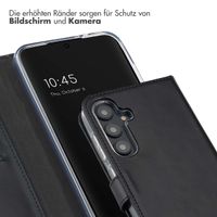 Selencia Echtleder Klapphülle Samsung Galaxy S24 FE - Schwarz