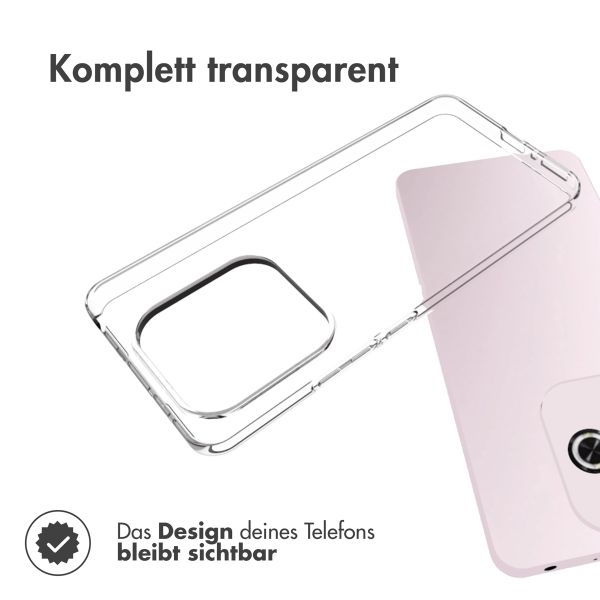 Accezz Clear TPU Backcover Xiaomi Redmi Note 14 (4G) - Transparent