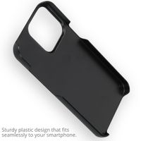 Gestalte deine eigene Hardcase Hülle Apple iPhone 13 Pro - Schwarz