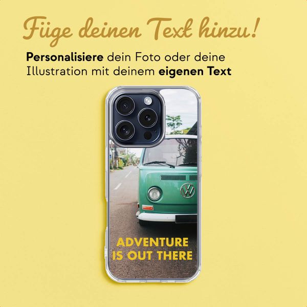 Gestalte deine eigene MagSafe Clear Case Apple iPhone 16 Pro - Transparent