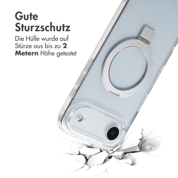 Accezz Ring Stand Backcover mit MagSafe Apple iPhone Air - Transparent