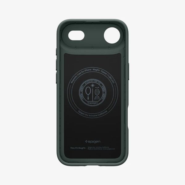 Spigen Thin Fit Backcover mit MagSafe Apple iPhone Air - Abyss Green