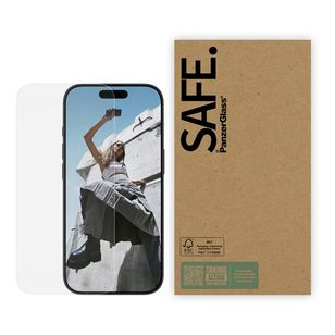 SAFE by PanzerGlass Ultra Wide-Fit Displayschutz in Originalverpackung Apple iPhone 16 / 16 Pro / 17 / 17 Pro