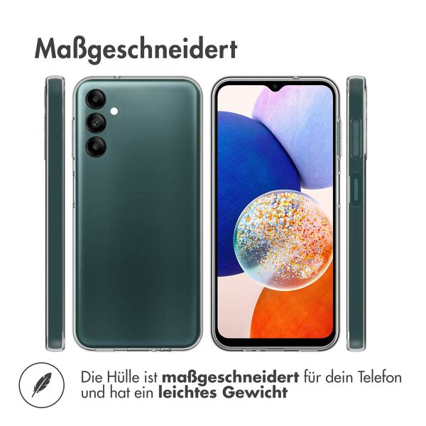 Accezz Clear TPU Backcover Samsung Galaxy A14 (5G/4G) - Transparent