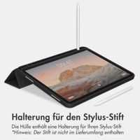 Accezz Smarte Klapphülle aus Silikon Apple iPad Air 13 Zoll (2026) M4 / (2025) M3 / (2024) M2 - Schwarz