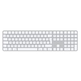 Apple Magic Keyboard mit Numerisches Tastenfeld und Touch ID - Kabellose Tastatur - AZERTY / FR - Weiß