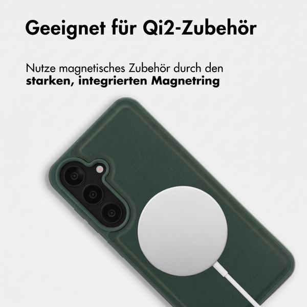 Accezz Backcover mit MagSafe Samsung Galaxy S25 - Grün