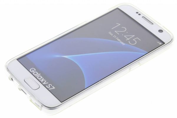 Gestalte deine eigene Clear Case Samsung Galaxy S7 - Transparent