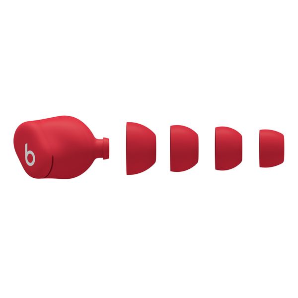 Beats Solo Buds Wireless Earbuds – Bluetooth-In-Ear-Kopfhörer - Transparent Red