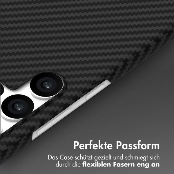 Accezz MagSafe Kevlar® Hülle Samsung Galaxy S23 Ultra - Schwarz