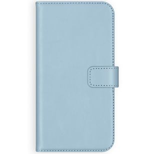 Selencia Echtleder Klapphülle Samsung Galaxy S20 FE - Air Blue
