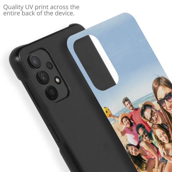 Gestalte deine eigene Hardcase Hülle Samsung Galaxy A32 (5G) - Schwarz
