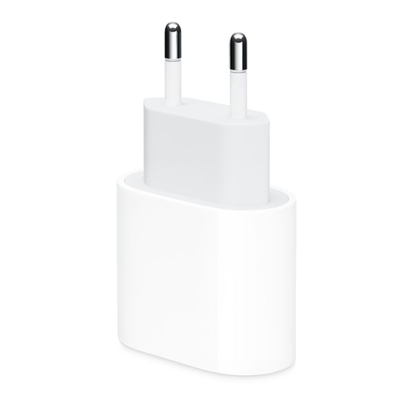 Apple USB-C-Netzteil 20W - Typ C / F - Weiß